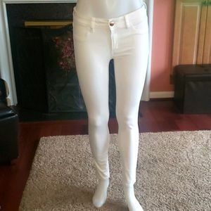 American Eagle White Denim Jeggings